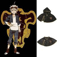 Cloak Black Clover Asta Outfit Black Bull Short Cape Cosplay Costume Uni