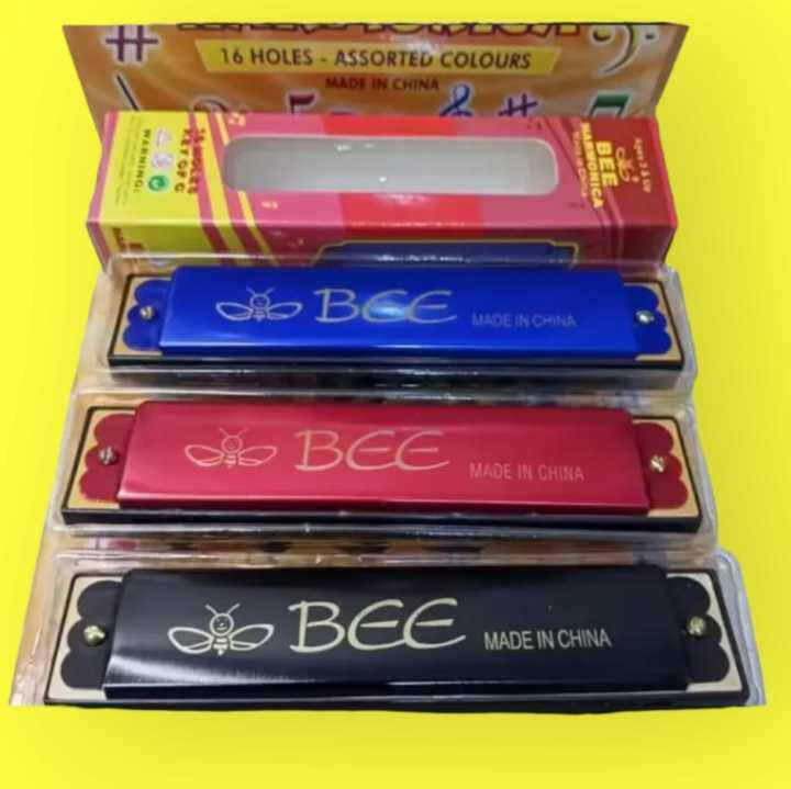 Harmonica 16 Holes Key Of C Alat Musik Harmonika Bee 16 Hole Kunci C