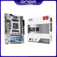 เมนบอร์ด A520 VH รองรับ AMD AM4 Ryzen R5 R3 R7โปรเซสเซอร์2 X ช่อง DDR4 128GB PCI-E 3.0 16X SATA3.0 A520 M.2