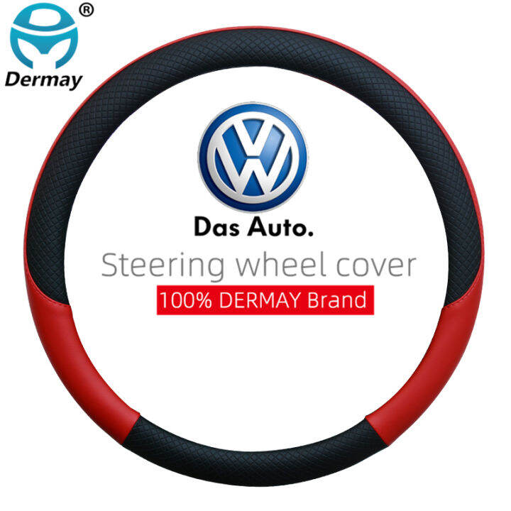 2023-100-dermay-nd-leather-car-steering-wheel-cover-anti-slip-for-vw-golf-polo-bora-passat-touran-cc-t6-t5-t4-auto-accessories