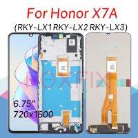 หน้าจอ LCD เพื่อเกียรติยศ X7A ดิสเพลย์หน้าจอสัมผัสอะไหล่กับกรอบเฟรม Digitizer ประกอบเต็มตัวเครื่อง RKY-LX1 RKY-LX2 RKY-LX3