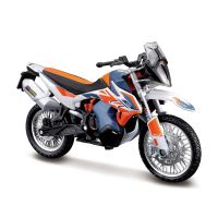 Urago 1:18 KTM 790ผจญภัย R รถแรลลี่ของเล่นแบบจำลองรถมอเตอร์ไซค์หล่อแบบคงที่