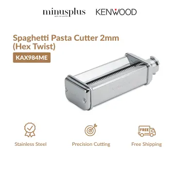 Kenwood Spaghetti Cutter, Pasta Cutter - Stand Mixer Attachment, KAX984ME,  Silver