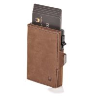 Fast Shipping Factory Outlet Hot -Selling Three % Off Crazy Horse Leather MenS Wallet Rfid Automatic Pop -Up