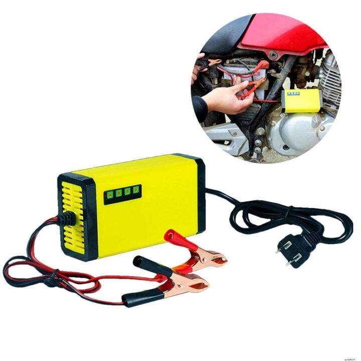 batery charger 12v 24v Motor Car Motorcycle Battery Charger 12v 3A Heavy Duty Portable Lead Acid
