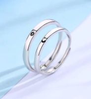 925 silver pair for Sun Moon ring