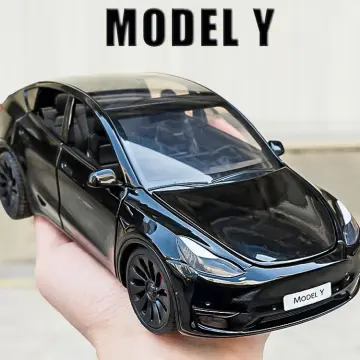 Tesla store diecast car