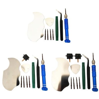 ：“{—— Joysticks Replacement Kit For Quest 2 Controller 3D Joystick Replacement With Disassembly Tool Tweezer Pry Tool