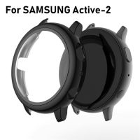 ☃ Pokrowiec ochronny na pełny ekran pokrowiec ochronny na zegarek z folią hartowaną do zegarka Samsung Galaxy Active2 40mm R830/44mm R820