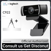 Logitech เว็บแคม C930C C920 C922แบบ Full HD 1080P Live Streaming Anchor เว็บแคมคอมพิวเตอร์เดสก์ท็อปความงามกล้องวีดีโอสำหรับ C1000E พีซี