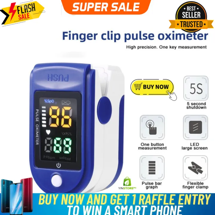PO S MOriginal Finger Pulse Digital Oxymeter Fingertip Oximeter finger