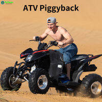 PeTown มอเตอร์ไซค์ ATV กระเป๋ากันชนรถ Piggyback วัสดุคุณภาพสูงความจุขนาดใหญ่สำหรับยานพาหนะครอบครัวอุปกรณ์เสริมการขับขี่