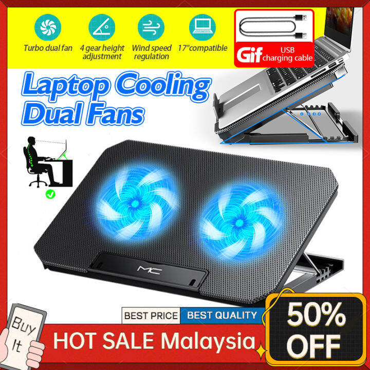 Laptop Cooler Fan Cooling Pad Laptop Cooling Stand Adjustable Laptop