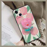 Durable Dirt-resistant Phone Case For iphone13 Cartoon Anti-knock Anti-dust Waterproof Cute glisten Fashion Design TPU