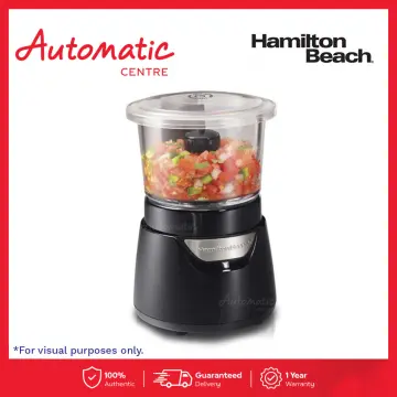 Hamilton Beach (72850) Food Processor Mini Chopper, 3 Cup, Electric, Black  