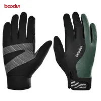 Boodun Luvas Ciclismo Outdoor Sport Winter Mittens Cycling Full Finger Gloves Luvas de Bicicletas MTB Touch Screen Long Glove