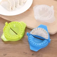 Jiaozi Maker DIY แม่พิมพ์เกี๊ยวพลาสติกได้อย่างง่ายดาย Douph กด Ravioli Makeer ครัว Dumpling Machine อุปกรณ์ปีใหม่แม่พิมพ์อาหาร