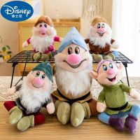 7pcs/set Disney Anime Princess Kawaii Plush Toy Soft Stuffed Dolls Snow White And The Seven Dwarfs Girl Christmas Birthday Gifts