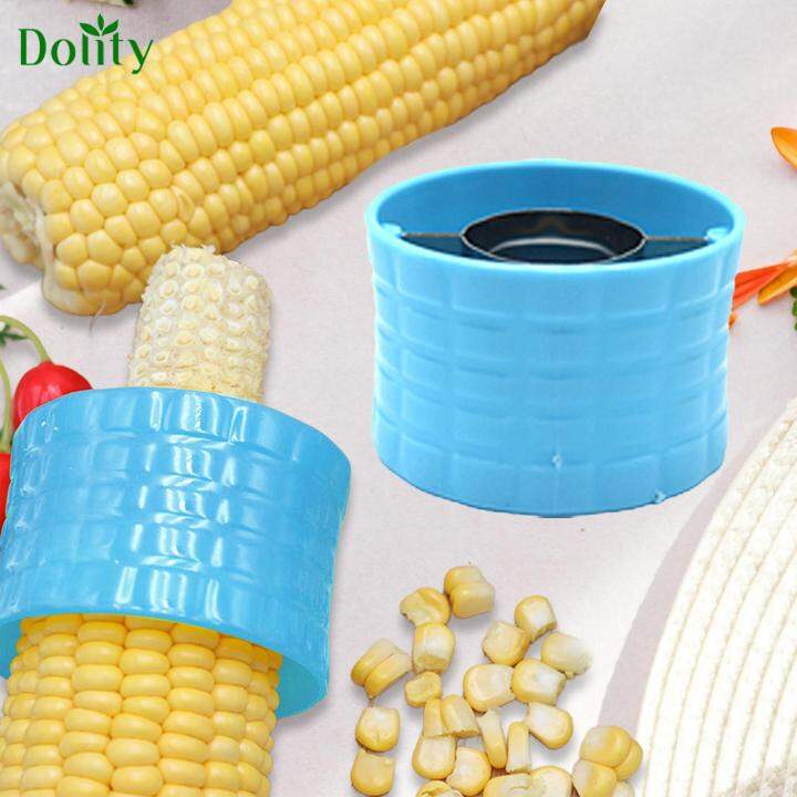 Dolity Corn COB Peeling Tool Manual Corn COB Remover for Kitchen