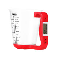 1000g Measuring Cup Kitchen Scales Digital Beaker Libra Electronic Tool Scale with LCD Display Temperature High capacity