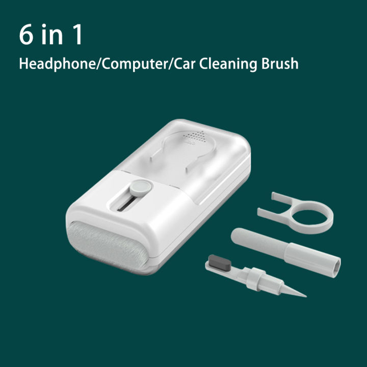 zp-6-in-1-multi-functional-bluetooth-compatible-headset-cleaning-pen-portable-earbuds-cleaner-kit-for-computer-โทรศัพท์มือถือ