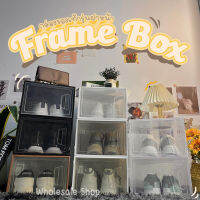 กล่องใส่รองเท้า รุ่นขายดี ONLY FRAME BOXES ฝาหน้า ฝาหลัง กล่องเก็บรองเท้า รุ่นแนะนำ ขนาดใหญ่