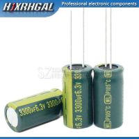 10pcs Aluminum electrolytic capacitor 3300uF 6.3V 10*20 Electrolytic capacitor hjxrhgal Electrical Circuitry Parts