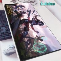 League of Legends Gamers แผ่นรองเมาส์ขนาดใหญ่ แป้นพิมพ์คอมพิวเตอร์ แผ่นรองโต๊ะ 40x90 XXL สำหรับห้องเกม LOL / DOTA2 อุปกรณ์เสริม