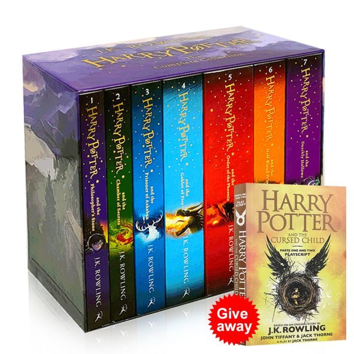 Harry Potter New Book 1-8 Boxed Set Complete Works for Teen Young Adult ...