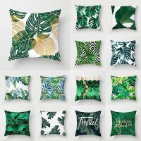 【CW】✼⊕  45x45cm Cactus Cushion Cover Polyester Pillowcase Sofa Waist Throw