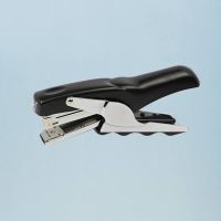 Metal Hand Stapler Save Strength Black Stapler Tabletop Efficient Stapler for Office Company School ( without Staplers Punches