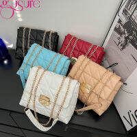 Gusure Quilted Small PU Leather Chain Crossbody Shoulder Bags For Women Summer nad Design Shoulder Handbag Purses Travel Tote