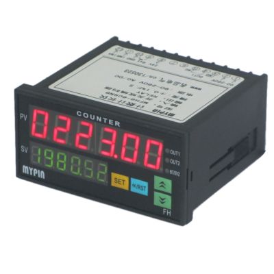 Counter Mini Length Batch Meter 1 Preset Relay Output Count Meter Practical Length Meter 90-260V AC/DC the Hours Machine