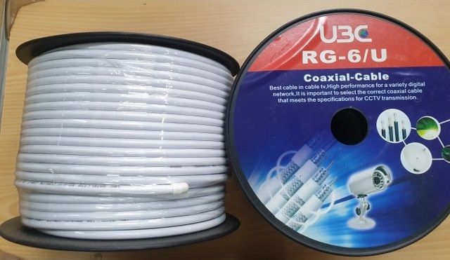 สายทีวี-สาย-rg6-รุ่น128c-ขาว-สีขาว-100m-95-ubc-แบรน์มาตรฐานของแท้-ยาว-100เมตร-เหมาะสำหรับ-งานเดินกล้องวงจรปิด-ทีวี-ดาวเทียม