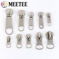 10/20Pcs Zipper Sliders For 3# 5# 8# Nylon/Metal/Resin Zippers Tape Bag Garment Decor Zip Pull Repair Kit DIY Sewing Accessories Door Hardware Locks F