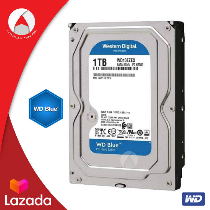 wd-blue-1tb-hdd-ปกป้องข้อมูลเป็นพิเศษ-harddisk-สำหรับ-application-สำนักงานและเว็บ-wd10ezex-hard-drive-ฮาร์ดดิสก์-3-5-นิ้ว-เย็นและเงียบ-hdd-blue-1tb-7200rpm-sata3-6gb-s-64mb-ประกัน-synnex-3-ปี-internal