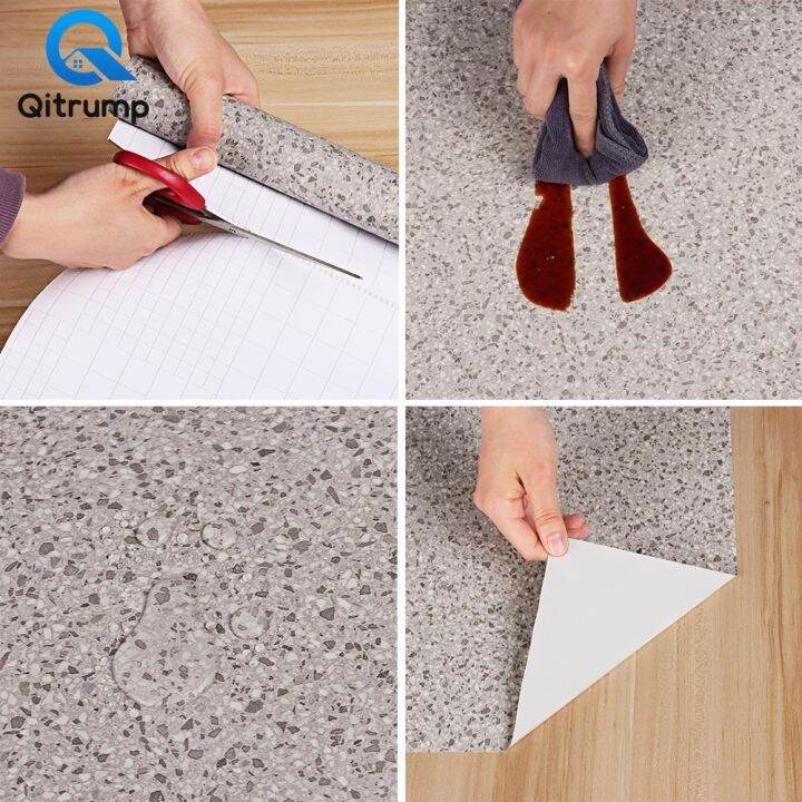 24-home-accessories-peel-and-stick-kitchen-wallpaper-marble-granite-oil-proof-self-adhesive-pvc-film-floor-waterproof-decoration-stickers-home-decor