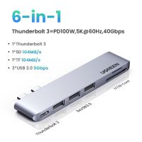 [HOT HAIXWLXKWW 589] USB C HUB Type 3.1ถึง5K60Hz Thunderbolt 3 Adapter สำหรับ MacBook Dock Docking 3.0