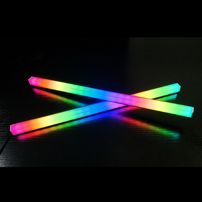 แถบแสงไฟ-rgb-แบบแท่ง-มีแม่เหล็กติดแต่งเคสคอมได้-ยาว-30cm-สายแบบ-4pin