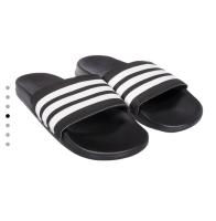 Sale 50%]} รองเท้าแตะ อดิดาส ใส่สบายชาย-หญิง Black/White ดำแถบขาว Eu; 38-44 (จำนวนจำกัด)