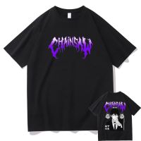 Japanese Anime Chainsaw Man Tee Hayakawa Aki Double Sided Print T Shirt Men Manga Streetwear Male Harajuku Vintage T-shirt XS-4XL-5XL-6XL