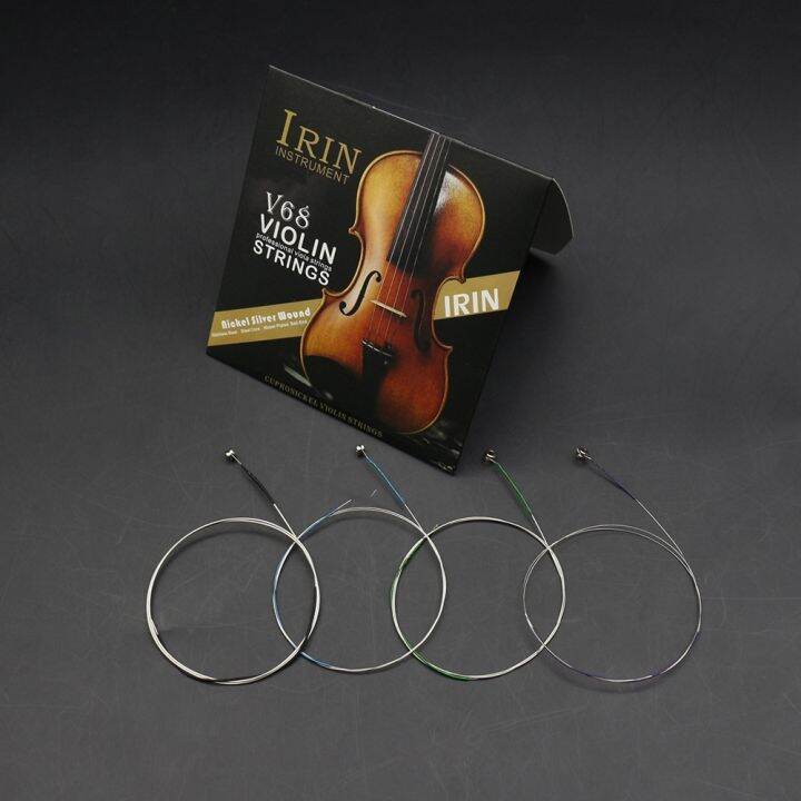 v68-multiple-colors-violin-strings-e-a-d-g-wound-for-4-4-3-4-1-2-1-4-music-accessories