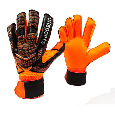 New Design Professional Soccer Goalkeeper Glvoes Latex With Finger Protection For Children s Football Goalie s -40