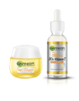 GARNIER Light Complete SET (Serum 30ml + Day Cream 50ml) การ์นิเย่ ไลท์ คอมพลีท เซ็ท (เซรั่ม 30มล + ครีมกลางวัน 50มล)