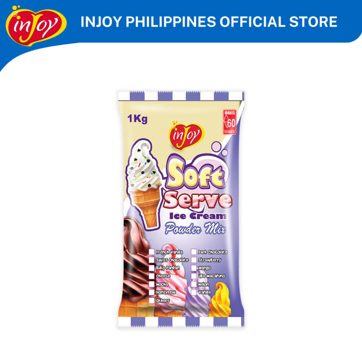 inJoy Vanilla Soft Serve Ice Cream Powder 1kg Lazada PH