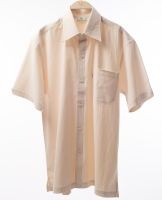 กรีน ค๊อตตอน เสื้อเชิ้ตชาย (ผ้าหนังกบ) Green Cotton Men’s Shirt (Crinkle Wash Fabric) 1751