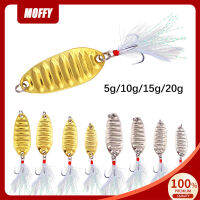 Moffy Fishing Lure โลหะแบน Shock Horse ปากเลื่อมปลาสีดำสีขาวลาย Bass Hard เหยื่อเหยื่อปลอมตกปลา Bait