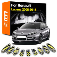 Zoomsee 18Pcs ภายใน LED Light Kit สำหรับ Renault Laa III 3 MK3 2008-2013 2014 2015 Canbus รถในร่มโดมอ่าน Trunk หลอดไฟ