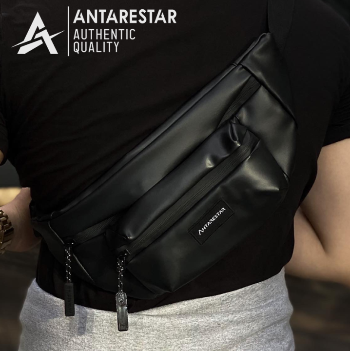 antarestar-official-ซื้อ1แถม3-กระเป๋าถุงเอวกันน้ำ-xavier-cross-body-พรีเมี่ยม-artic-antarestar