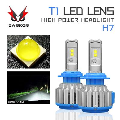 Zarkor Turbo T1 Car LED Headlight 72W 16000Lm H1 H3 H4 h7 led 20000lm H11 9005 HB3 9006 HB4 9007 H3 Fog Light Bulb Bulbs  LEDs  HIDs